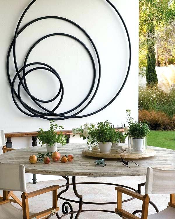 Outdoor Wall Art Metal Metal Wall Art Decorating Ideas Interest With Outdoor Wall Art (Photo 7 of 10)