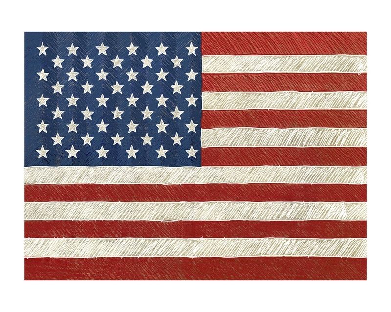 Rustic American Flag Wall Art Printsamy Marsh | Minted Within Rustic American Flag Wall Art (View 9 of 10)