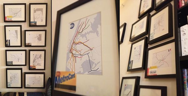 Subway Map Wall Art On Behance For Maps Wall Art (View 3 of 10)