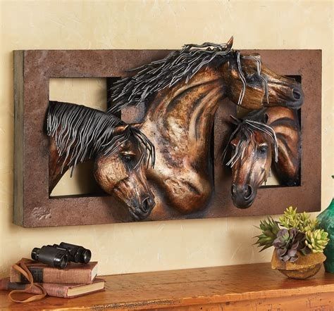 Unique Metal Horse Wall Art : Andrews Living Arts – Showing Metal With Horse Wall Art (View 8 of 10)