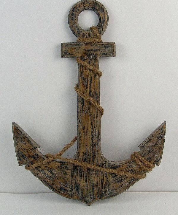 Wooden Anchor Wall Decor Take A Look At This Wood Anchor Wall Art On With Regard To Anchor Wall Art (Photo 6 of 10)