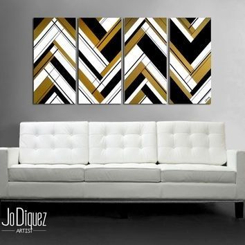 X354 Q80 (354×354) | Home & Garden | Pinterest | Abstract Art Intended For Black And Gold Wall Art (Photo 10 of 10)