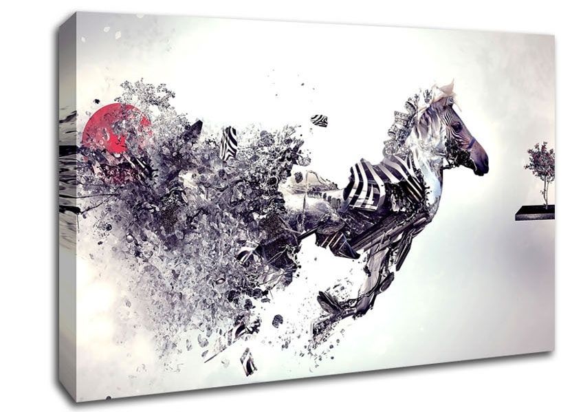 Zebra Canvas Art | Wallartdirect.co (View 8 of 10)