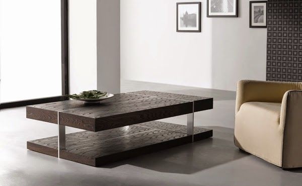 19 Stylish Wood Coffee Table Designs For Minimalist Living Room In Minimalist Coffee Tables (View 6 of 40)