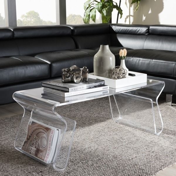 32 Stunning Acrylic Trunk Coffee Table – Get Good Shape With Regard To Stately Acrylic Coffee Tables (View 39 of 40)