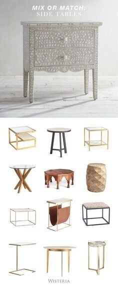 81 Best Furniture | Side Tables Images On Pinterest In 2018 | End With Stately Acrylic Coffee Tables (Photo 13 of 40)