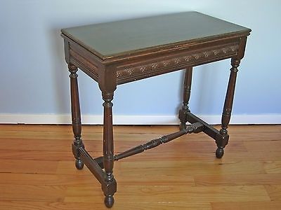 Antique Folding Top Side Table With Hidden Storage (View 29 of 40)