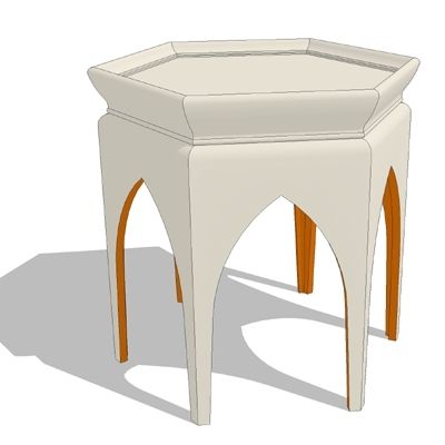 Baker Marrakech Side Table. 3D Model – Formfonts 3D Models & Textures Pertaining To Marrakesh Side Tables (Photo 8 of 40)