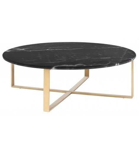 Black Marble Coffee Table In Top Styleyuu Inspirations 14 Throughout Alcide Rectangular Marble Coffee Tables (View 33 of 40)