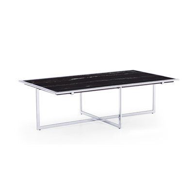 Blink Home Lenox Marble Top Coffee Table | Marble Top Coffee Table Throughout Stately Acrylic Coffee Tables (View 28 of 40)