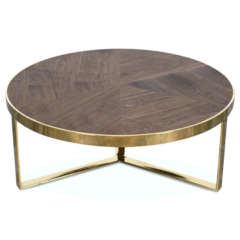Brass And Wood Coffee Table Antique Brass And Wood Coffee Table With Regard To Joni Brass And Wood Coffee Tables (View 40 of 40)