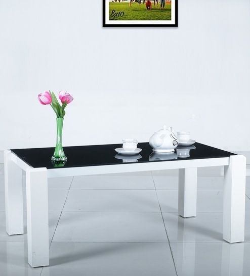 Buy Adam Coffee Table In White & Black Colourroyal Oak Online Throughout Adam Coffee Tables (View 16 of 40)