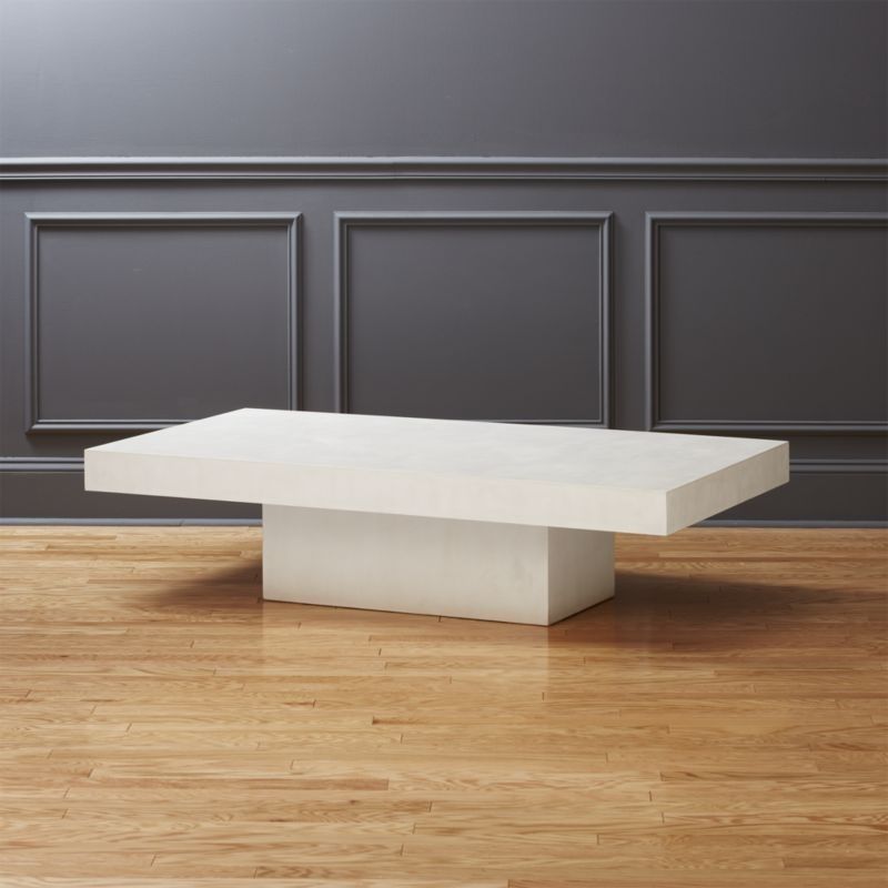 Cement Tables | Cb2 Throughout Jelly Bean Coffee Tables (Photo 6 of 40)