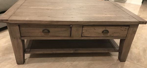 Coffee Table (Living Spaces) For Sale In Carlsbad, Ca – Offerup Throughout Ashburn Cocktail Tables (View 14 of 40)