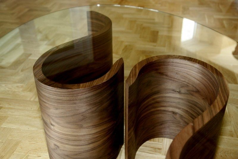 Contemporary Furniture: Curved Shelves, Coffee Tables, Tv Units For Contemporary Curves Coffee Tables (View 11 of 40)