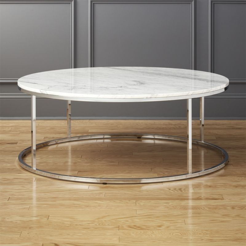 Designer Coffee Tables | Cb2 Regarding Mill Large Leather Coffee Tables (View 40 of 40)
