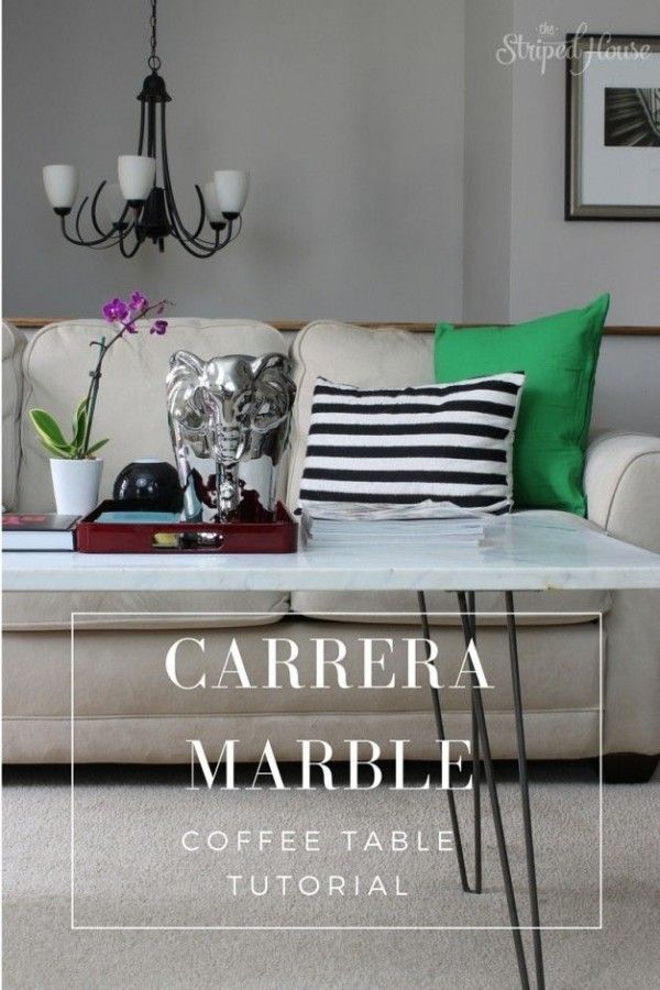 Diy Coffee Table – 40 Easy Ideas You Can Make On A Budget Intended For Large Slab Marble Coffee Tables With Antiqued Silver Base (View 26 of 40)
