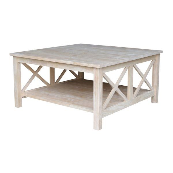 Farmhouse & Rustic Coffee Tables | Birch Lane Inside Mill Large Coffee Tables (View 31 of 40)