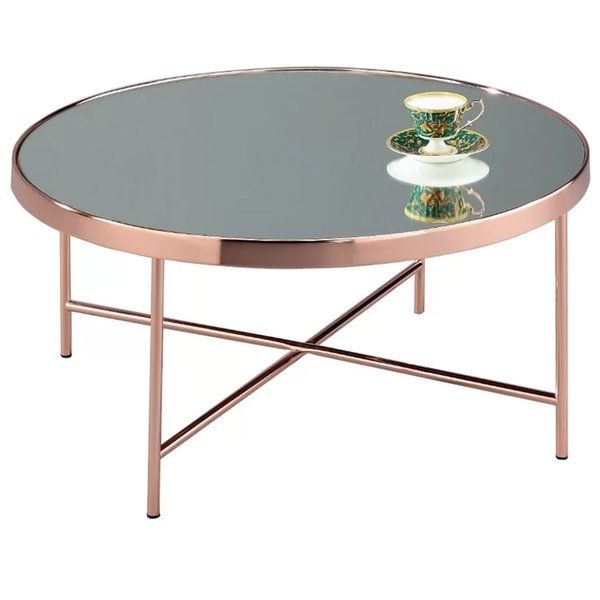 Glam Mirrored Coffee Tables | Wayfair.co (View 17 of 40)