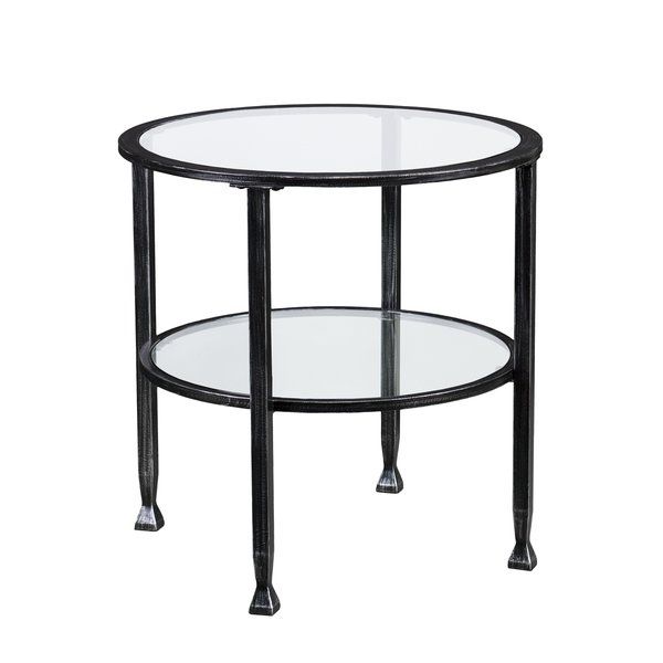 Glass End Tables You'll Love | Wayfair With Regard To Casbah Coffee Side Tables (View 35 of 40)