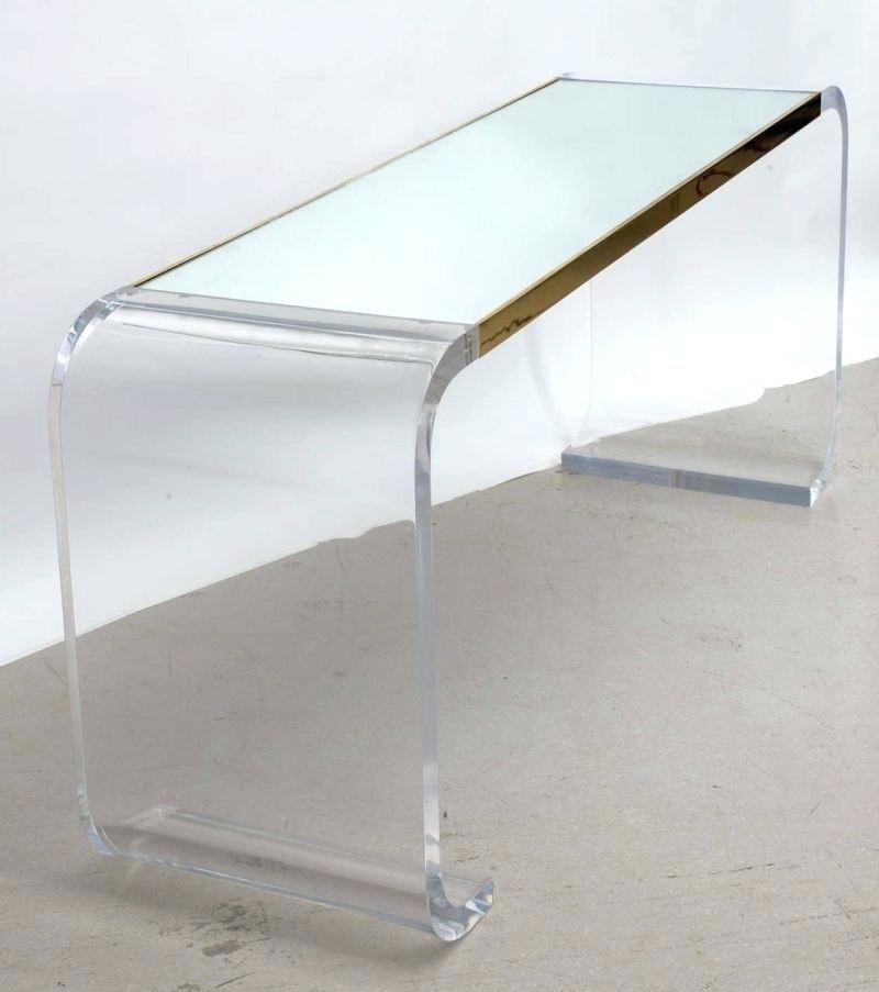 Glass Waterfall Coffee Table Discover Ideas About Square Coffee With Regard To Square Waterfall Coffee Tables (Photo 15 of 40)