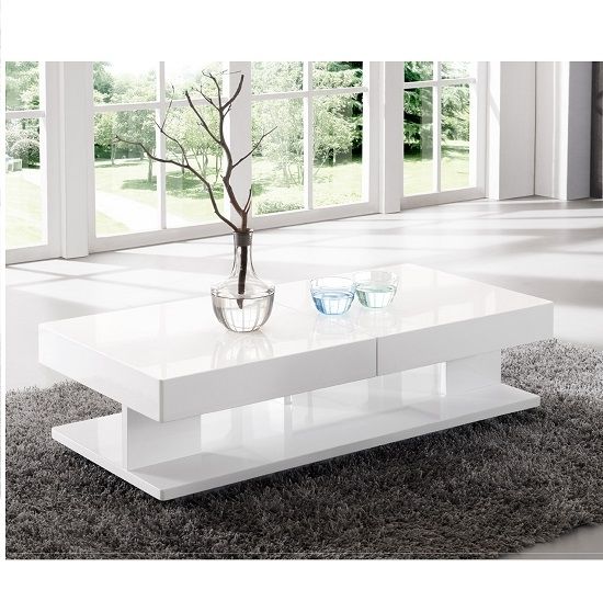 Great Popular Coffee Table White Intended For Household Prepare Throughout Verona Cocktail Tables (View 25 of 38)