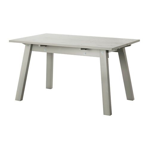 Industriell Table – Light Grey – Ikea For Bale Rustic Grey Round Cocktail Tables With Storage (Photo 7 of 40)