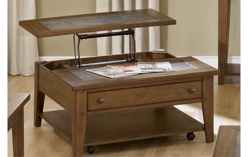Liberty Furniture Hearthstone Lift Top Cocktail Table | Furniture With Regard To Market Lift Top Cocktail Tables (View 10 of 40)