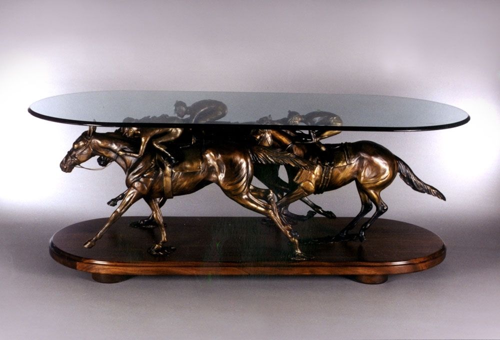 Lost Wax Bronze Tables | Sculpturefoss Regarding Waxed Metal Coffee Tables (View 40 of 40)
