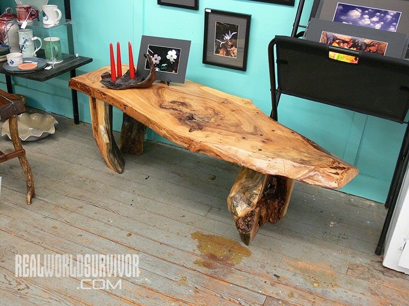 Making Your Own Rustic Furniture With Repurposed Wood Pertaining To Mill Large Coffee Tables (View 39 of 40)