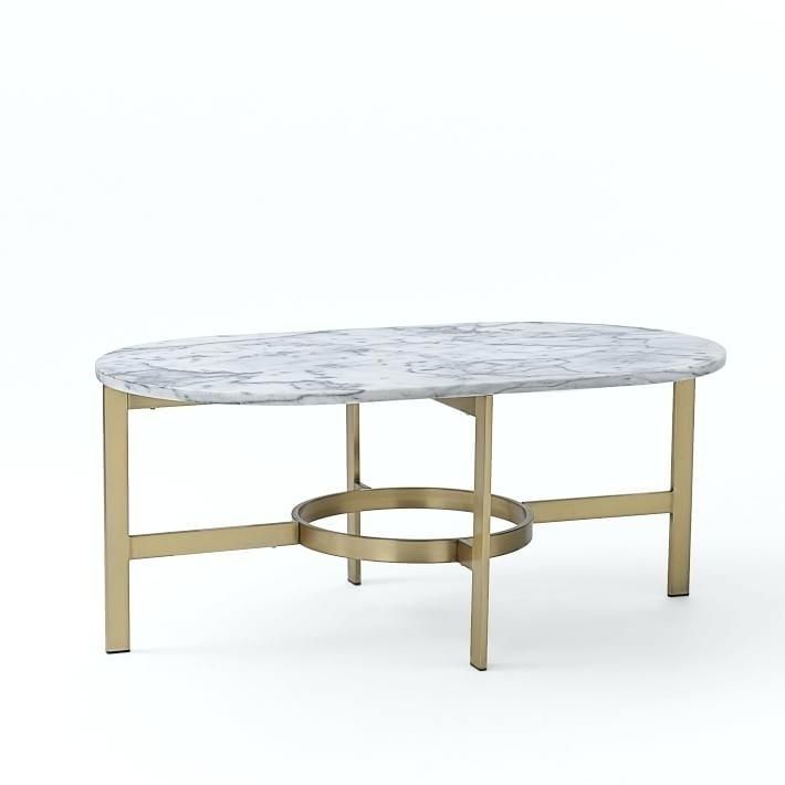 Marble Brass Coffee Table Vintage Marble Brass Coffee Table – Upcykle Within Smart Round Marble Brass Coffee Tables (View 22 of 40)