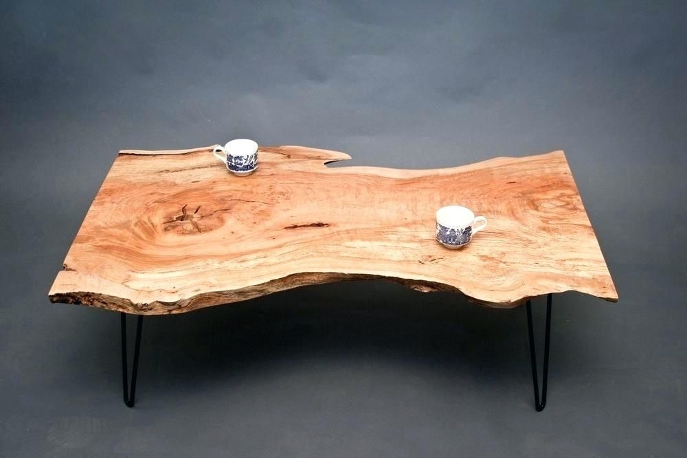 Natural Edge Coffee Table – Twomenandatruck (View 26 of 40)