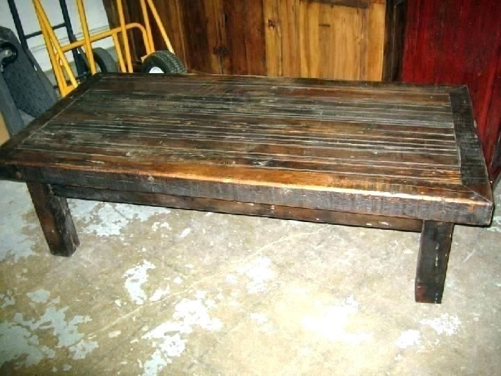 Old Wood Coffee Table – Campfirefilms Regarding Vintage Wood Coffee Tables (View 15 of 40)