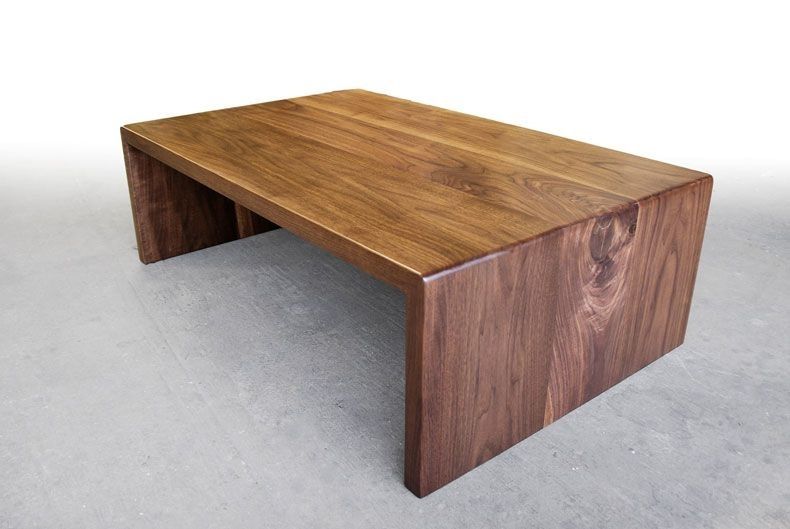 Our Walnut Waterfall Coffee Table Is Simply That (View 3 of 40)