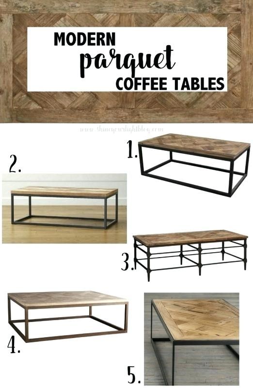 Parquet Coffee Table – Trendingten (View 32 of 40)