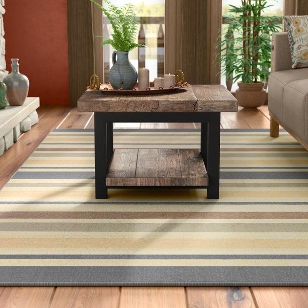 Reclaimed Round Coffee Table | Wayfair With Regard To Recycled Pine Stone Side Tables (View 15 of 40)