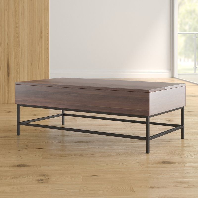 Reda Lift Top Coffee Table With Storage | Allmodern Regarding Candice Ii Lift Top Cocktail Tables (View 2 of 40)