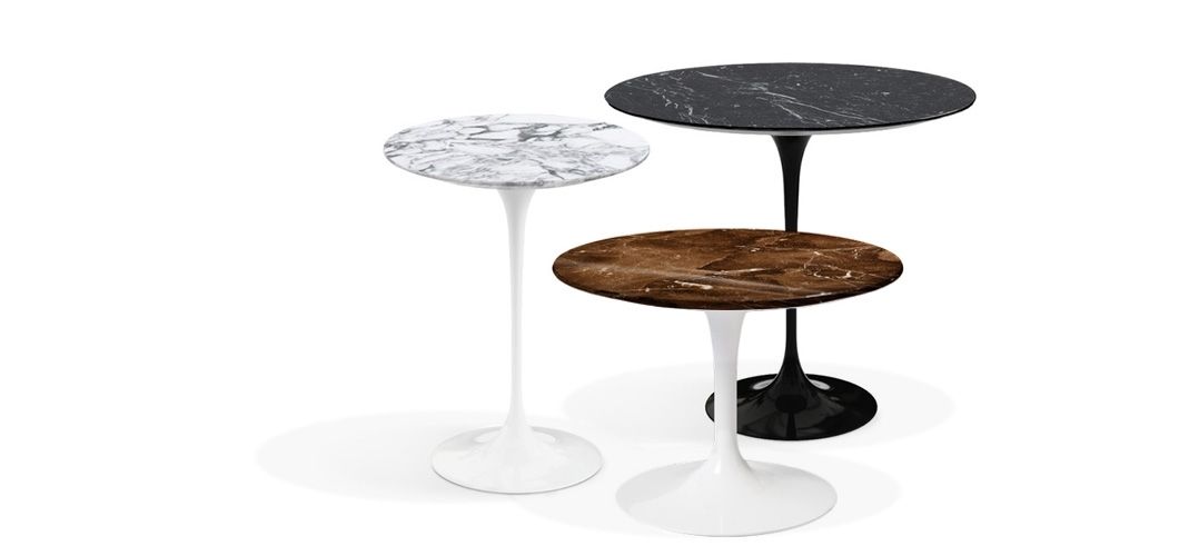 Saarinen Side Tables | Knoll In Parker Oval Marble Coffee Tables (View 13 of 40)