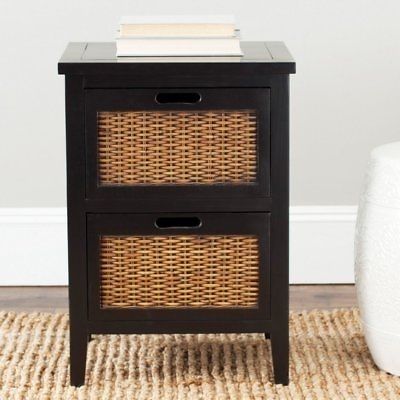 Safavieh Jonah 2 Drawer End Table – $136.00 | Picclick Regarding Jonah Lift Top Cocktail Tables (Photo 2 of 40)