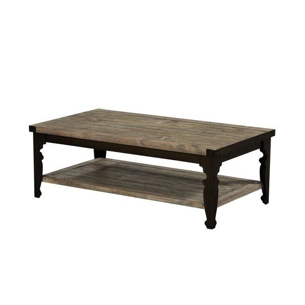 Shop Emerald Home Valencia Reclaimed Pine Coffee Table – On Sale Pertaining To Reclaimed Pine Coffee Tables (View 22 of 40)