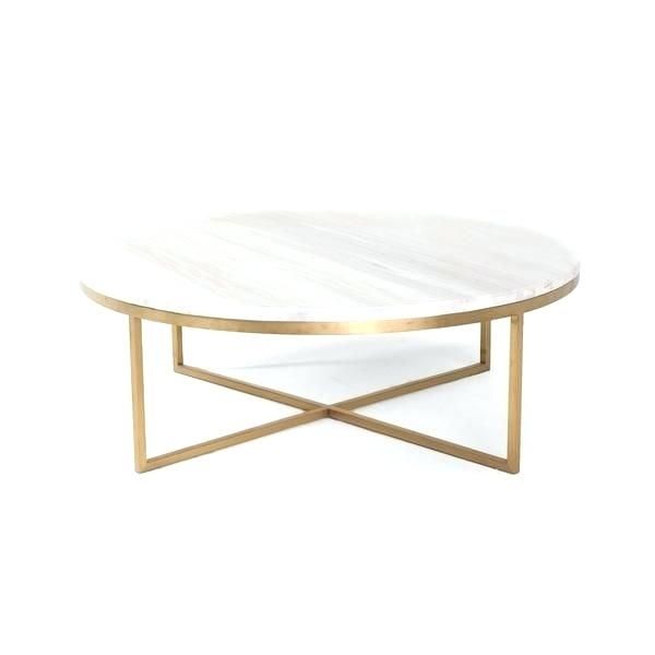Square Stone Coffee Table Beautiful Round Stone Top Coffee Table Intended For Stone Top Coffee Tables (Photo 2 of 40)