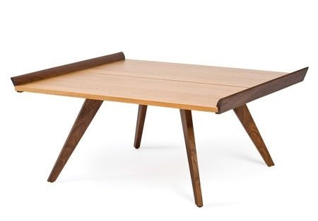 Straight Chair And Splay Tablegeorge Nakashima For Knoll | Dezeen For Lassen Square Lift Top Cocktail Tables (Photo 39 of 40)