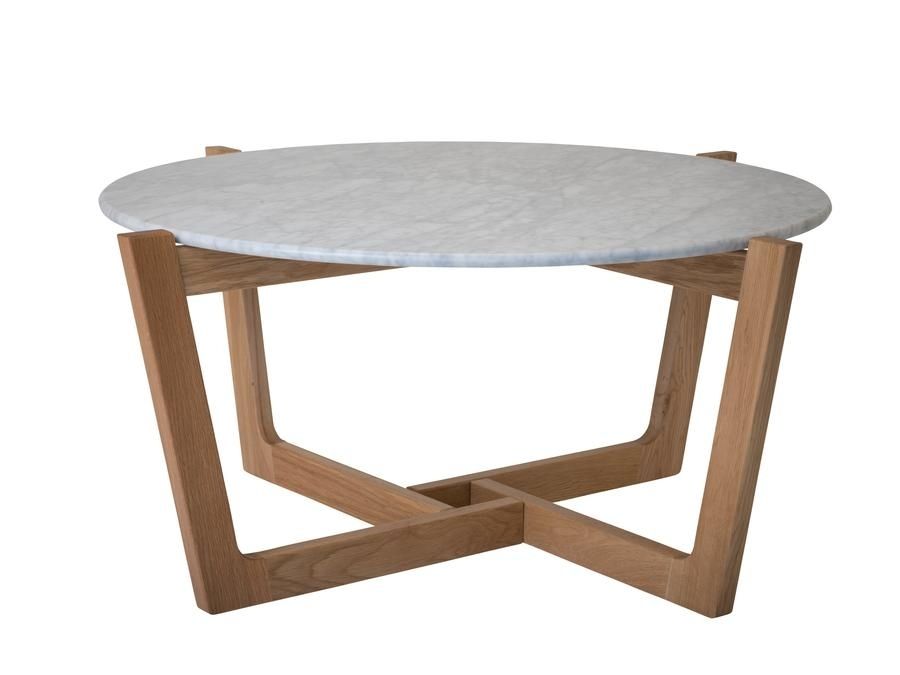 Table Hire | Monterey Marble Top Coffee Table 910Mm Dia With Regard To Parker Oval Marble Coffee Tables (View 37 of 40)