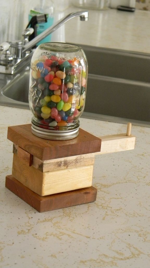 The Awesomest Jelly Bean Dispenser Ever: 6 Steps (With Pictures) Intended For Jelly Bean Coffee Tables (Photo 31 of 40)