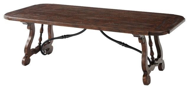 The Country Lyre Cocktail Table – Traditional – Coffee Tables – Pertaining To Lyre Coffee Tables (View 13 of 40)