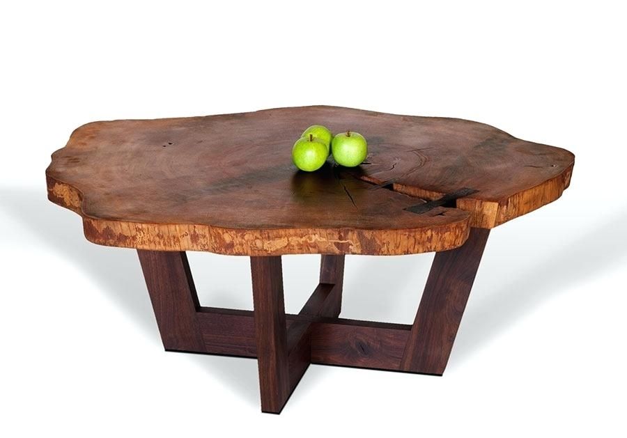 Tree Slice Coffee Table Wood Slice Coffee Table Wood Slab Coffee With Sliced Trunk Coffee Tables (View 19 of 40)