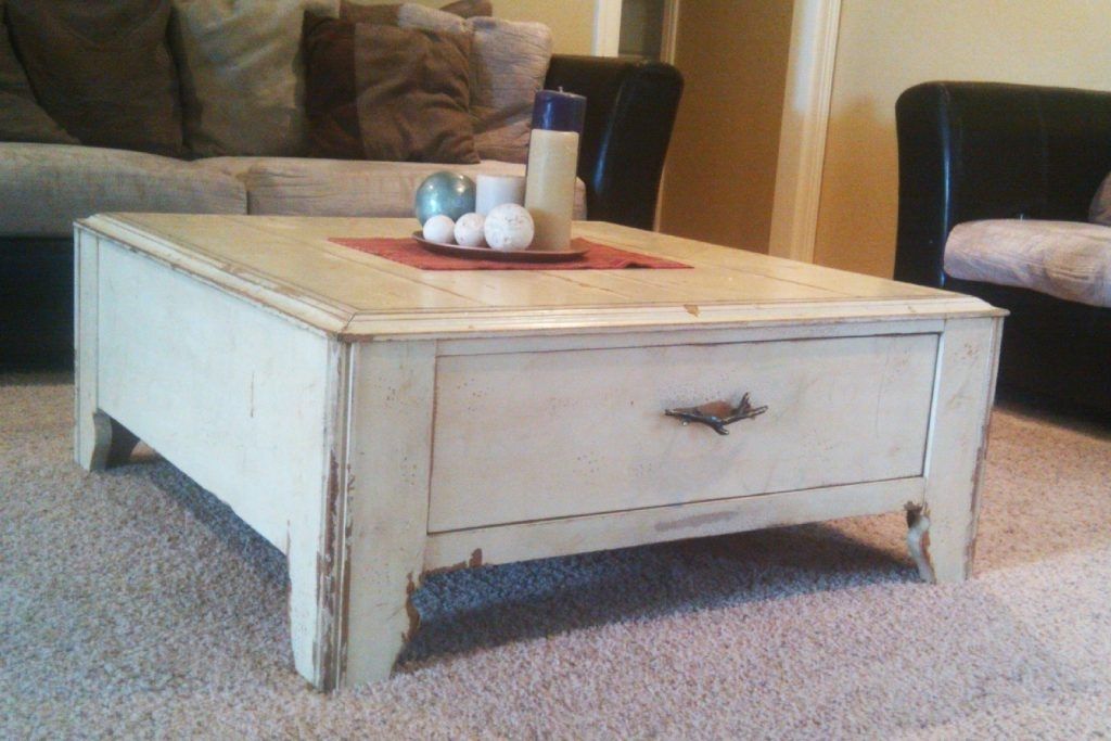 Trunk Round Coffee Table Distressed – Projecthamad With Bale Rustic Grey Round Cocktail Tables With Storage (Photo 32 of 40)
