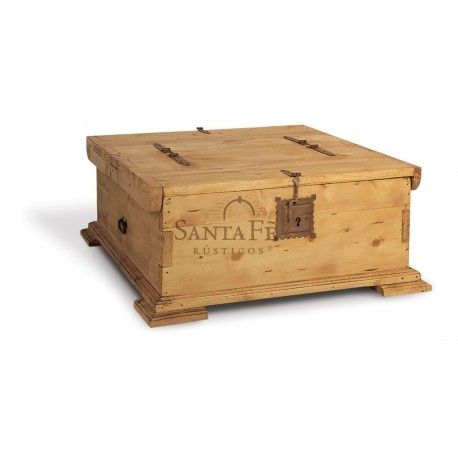 Two Door Chest & Coffee Table – Santa Fe Rustic In Santa Fe Coffee Tables (View 18 of 40)