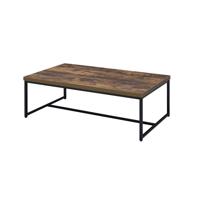 Williston Forge Karina Coffee Table & Reviews | Wayfair Intended For Pine Metal Tube Coffee Tables (View 6 of 40)
