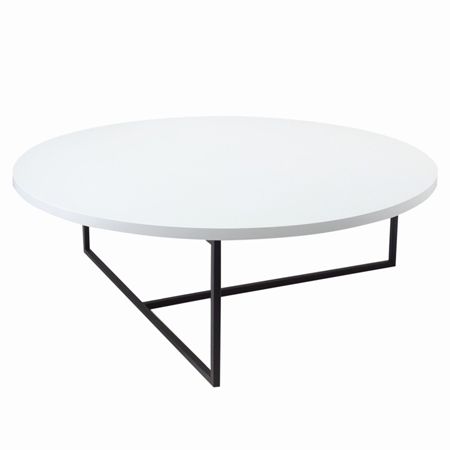 Wonderful Round White Coffee Table Contemporary White Round Glass With Shroom Coffee Tables (View 11 of 40)